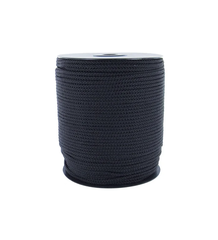 Drisse 4 mm – 15m pp noire Fuzyon