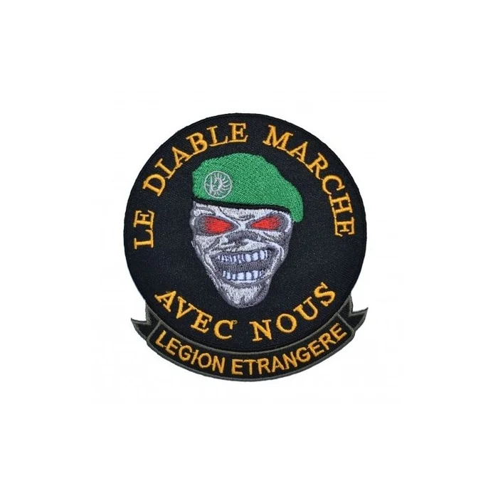 Écusson brodé Légion Étrangère Diable