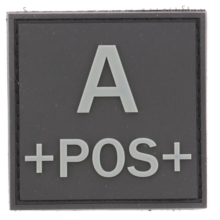 ECUSSON PVC GROUPE SANGUIN A+POS+ GRIS SUR NOIR