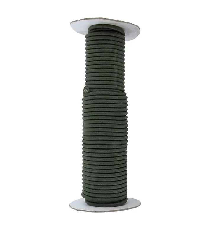 Elastique a appelants 3mm par 10m olive Fuzyon