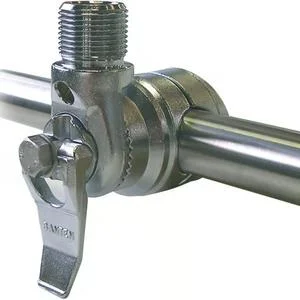 Embase de fixation en inox pour balcon RBM