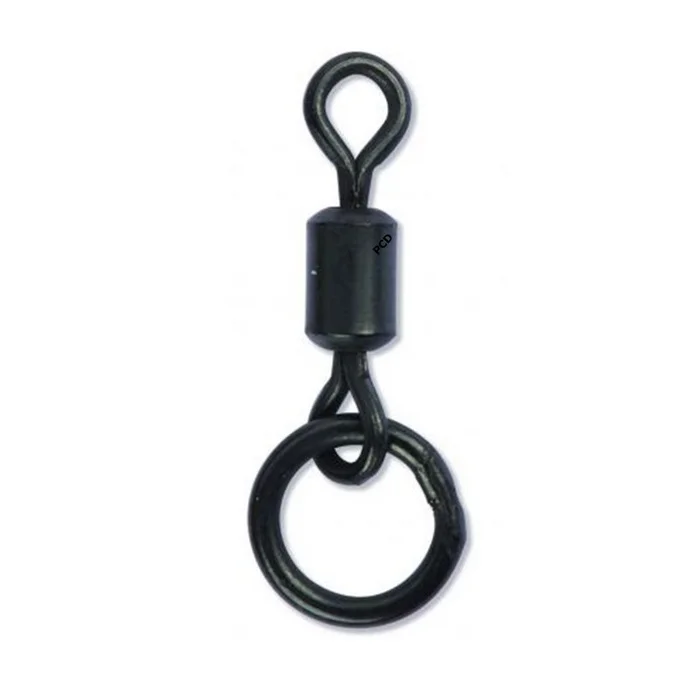 Emerillons Micro Rolling Swivel With Ring Carp Spirit N°20 Par 10
