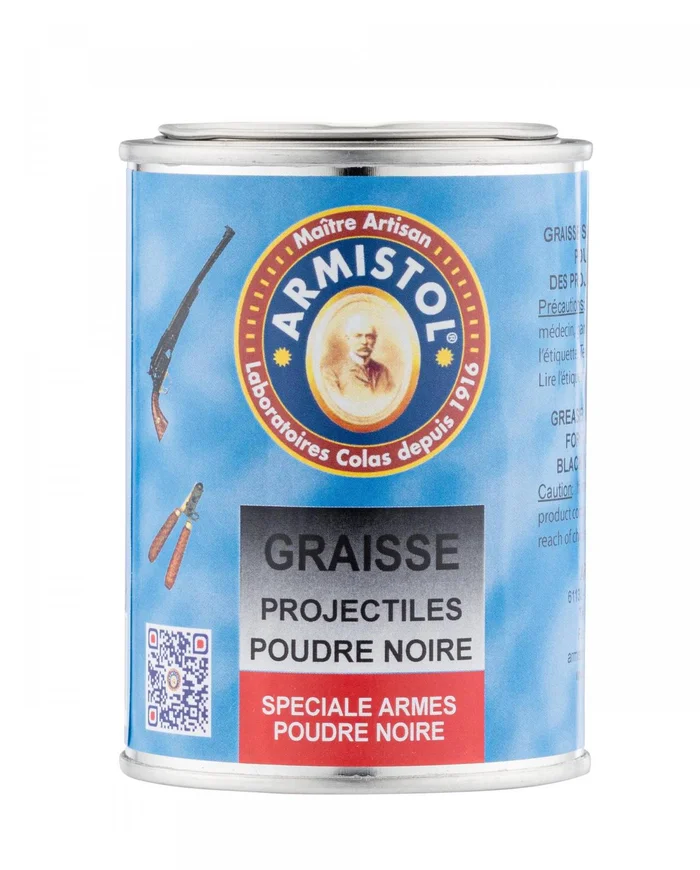 EN3255 – ARMISTOL Graisse pour projectiles poudre noire