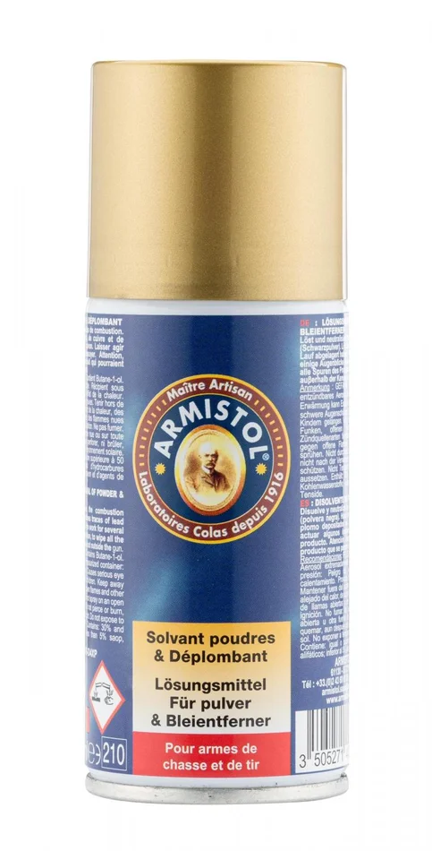 EN3300 – ARMISTOL Aérosol solvant poudres et déplombant