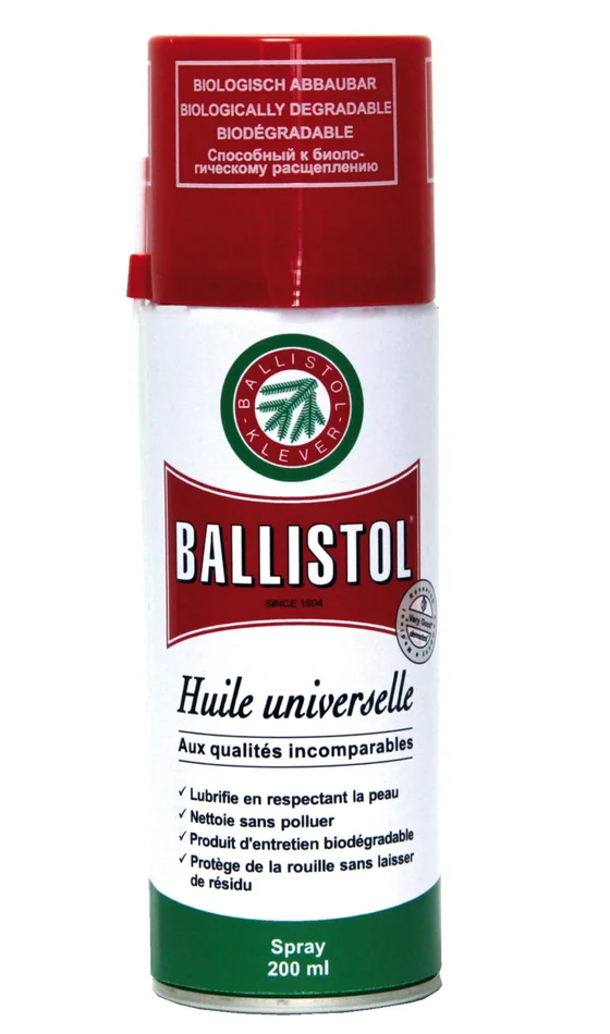 EN5342 – Ballistol Aérosol huile universelle 200 ml