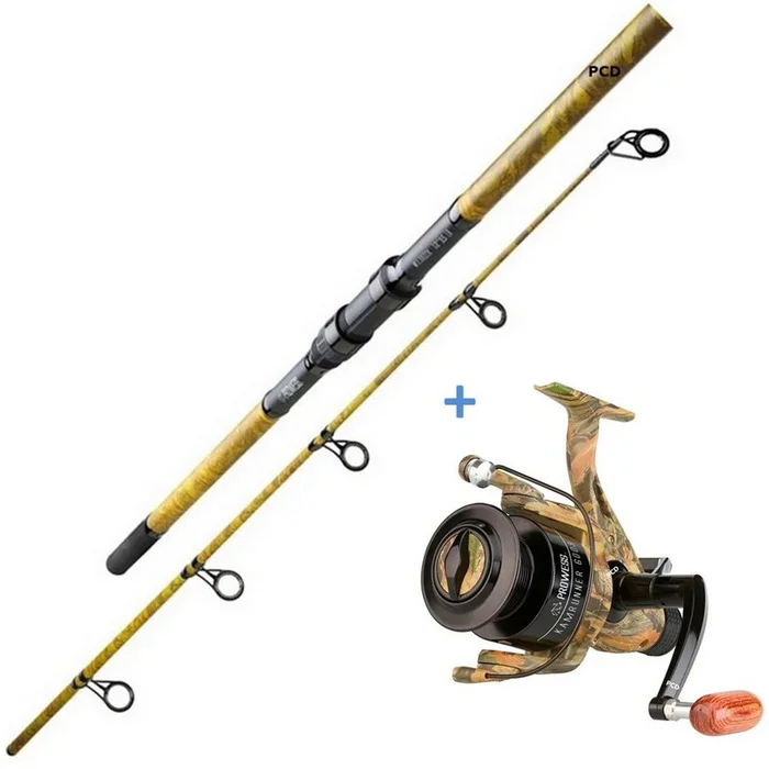 Ensemble Carpe Prowess Nightfall C 12P 3,5Lbs + Kamrunner 6003 HRS Débrayable