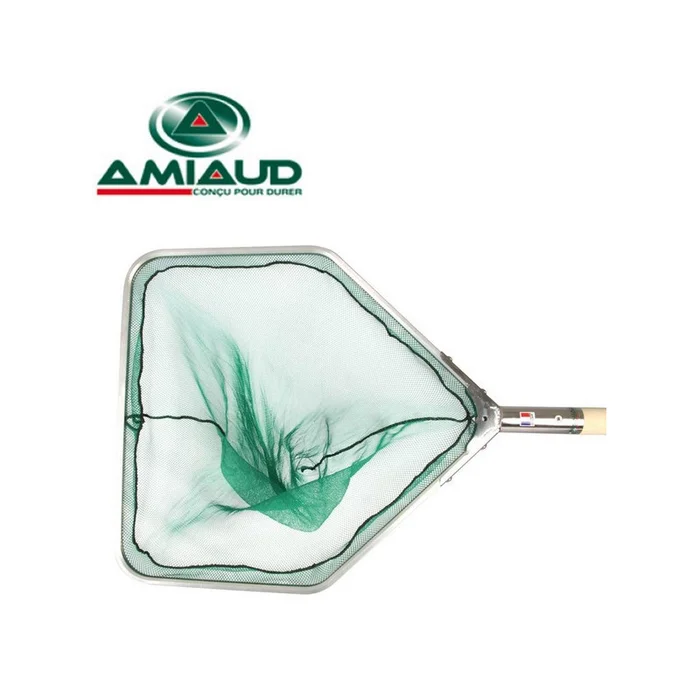 EPUISETTE PRO PISCICULTURE TETE INOX 400MM AMIAUD