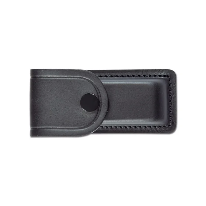 Étui Cuir moulé doublé noir 120x58x20mm PIELCU