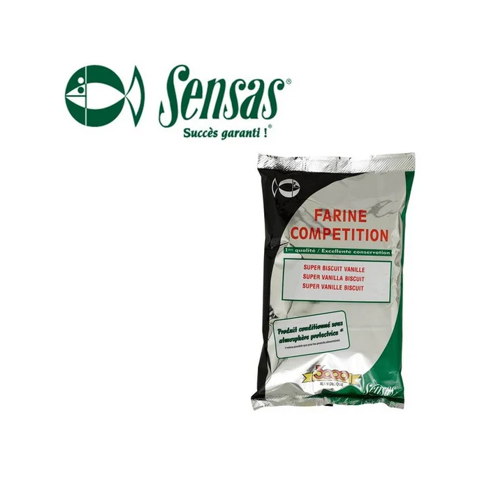 FARINE SENSAS 3000 COMPETITION SUPER BISCUIT VANILLE 700G