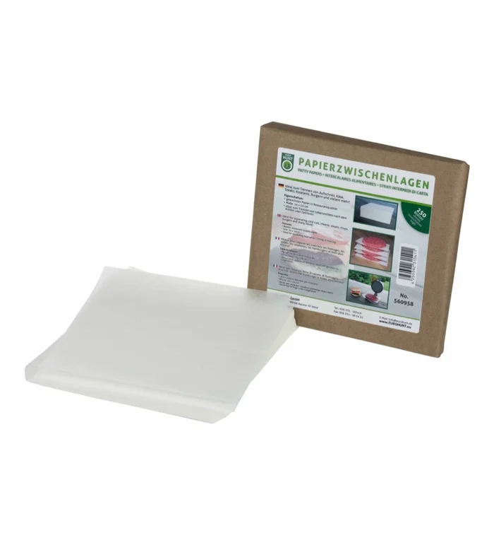 Feuilles intercalaires en papier – 250 pièces