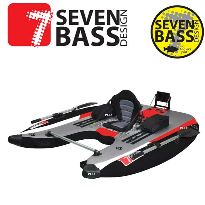 FLOAT TUBE SEVEN BASS FLATFORM EVO XL GRIS