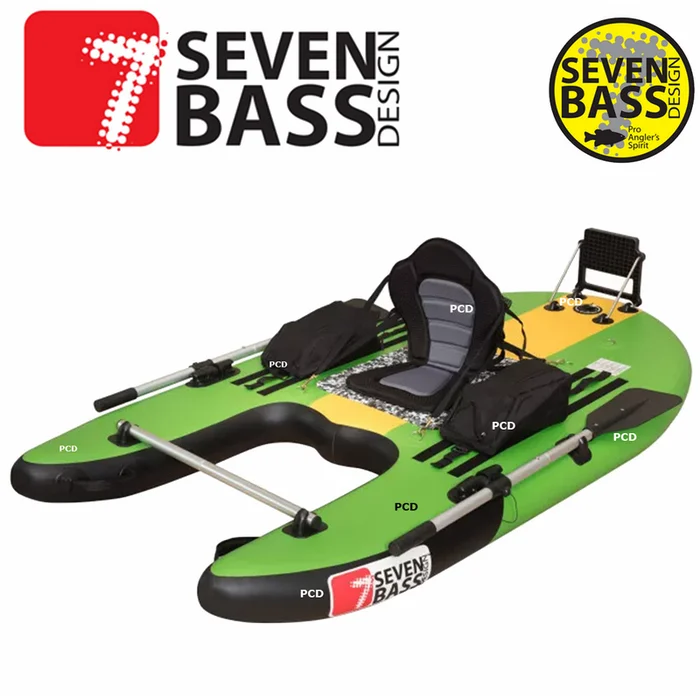 FLOAT TUBE SEVEN BASS JUNGLE OPERATOR EVO VERT