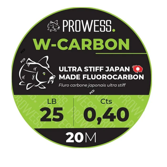 Fluorocarbone Prowess W-Carbon Transparent 20M