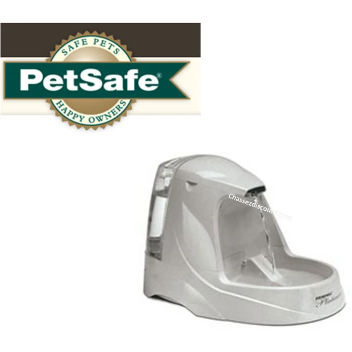 FONTAINE PETSAFE D2EU RE 20 DRINKWELL PLATINIUM CHIEN ET CHAT