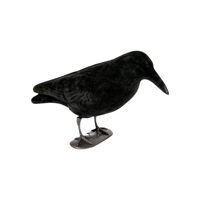 Forme de corbeau floquée