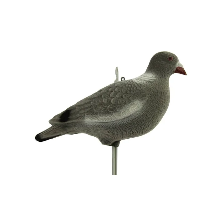Forme de pigeon floquée
