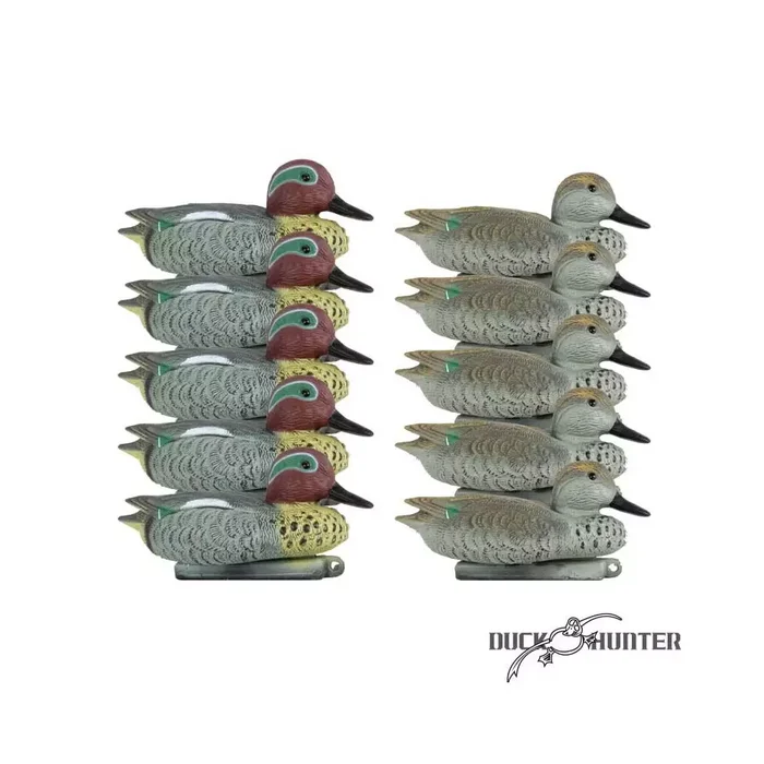 Formes de sarcelle Duck Hunter x10
