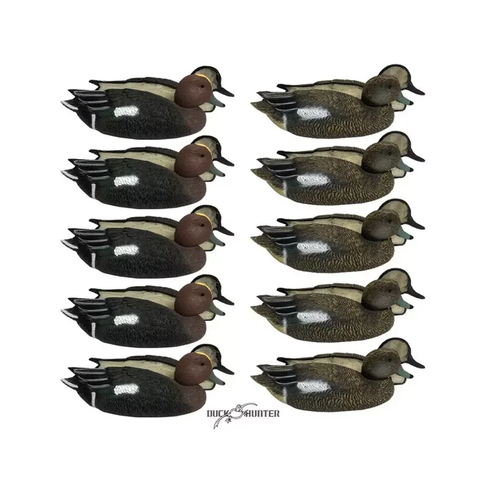 Formes de siffleur insubmersibles Duck Hunter x10