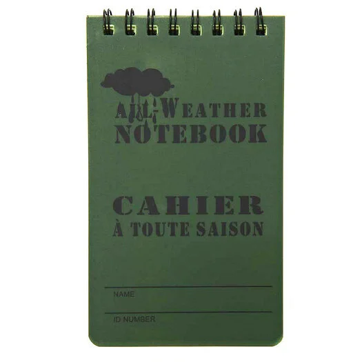 Fosco Carnet waterproof petit 13 x 8 cm