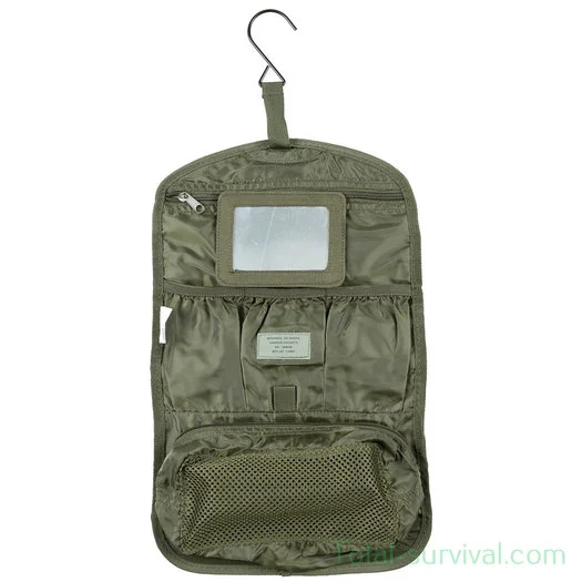 Fosco Trousse de toilette pliable, vert