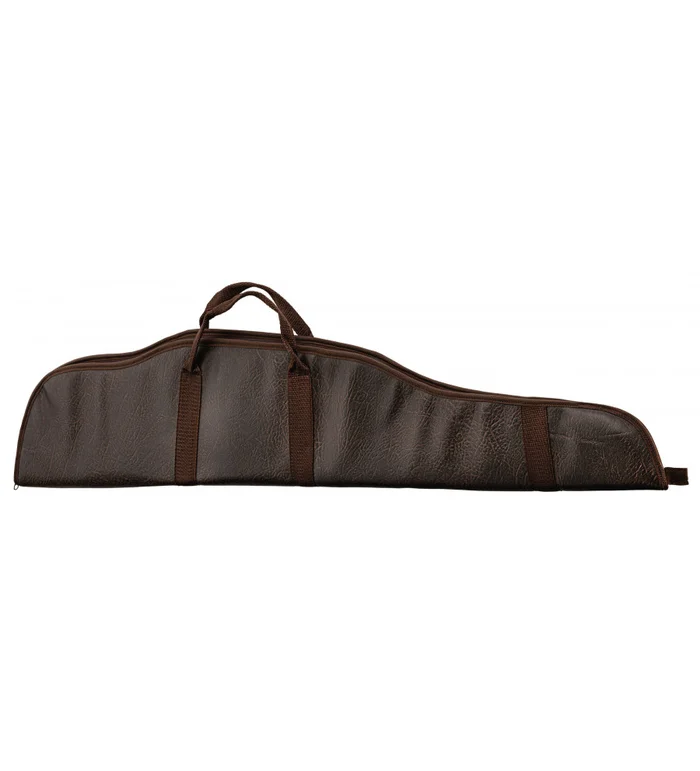 Fourreau en vinyle marron pour carabine et lunette