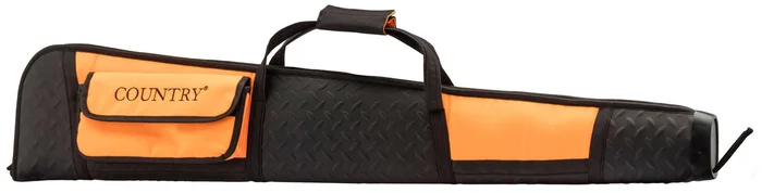 Fourreau orange/noir en cordura pour fusil de chasse – Country Sellerie