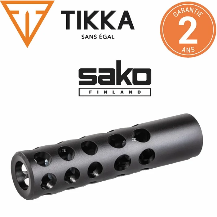 Frein De Bouche Sako Tikka T3x Bronze Slim M14x100