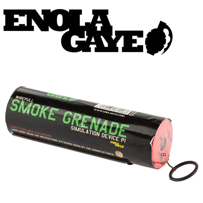 FUMIGENE A GOUPILLE ENOLA GAYE VERT