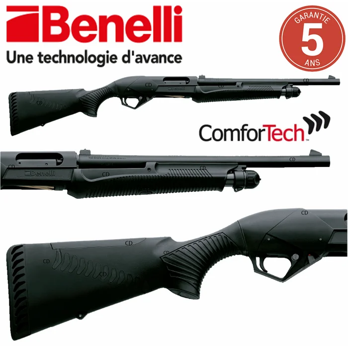 Fusil A Pompe Benelli Supernova Rayé 12 /76 61cm