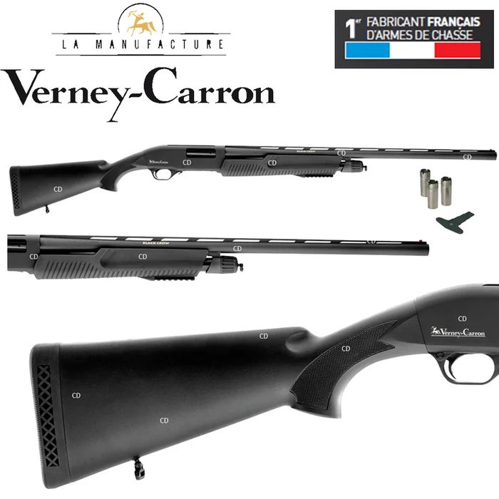 Fusil A Pompe P12 Black Crow Verney Carron 12 /76 71cm