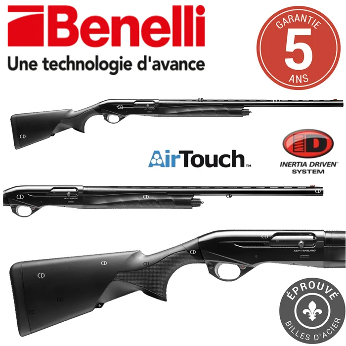 Fusil Benelli Montefeltro Evo Synthétique 12 /76