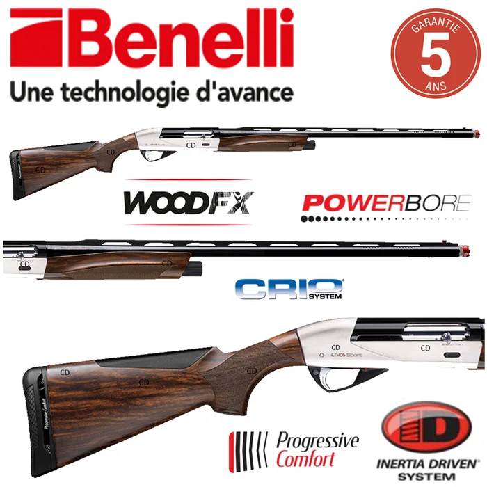 Fusil Benelli Raffaello Ethos Sport 28 /76 71cm