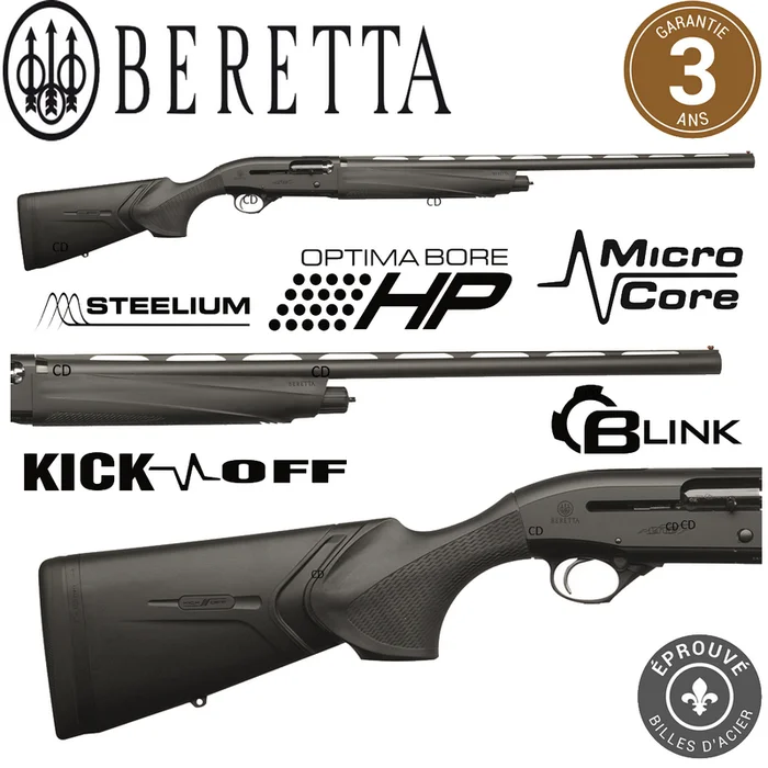 Fusil Beretta A400 Lite Synthétic Kick Off Plus 20 /76