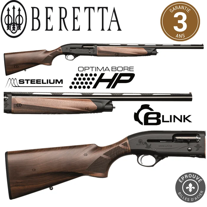 Fusil Beretta A400 Ultra Lite Bois 12 /76 66cm