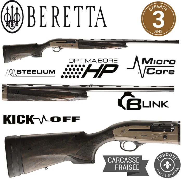 Fusil Beretta A400 Xplor Action 12 /76 Gun Pod 2 Et Kick Off