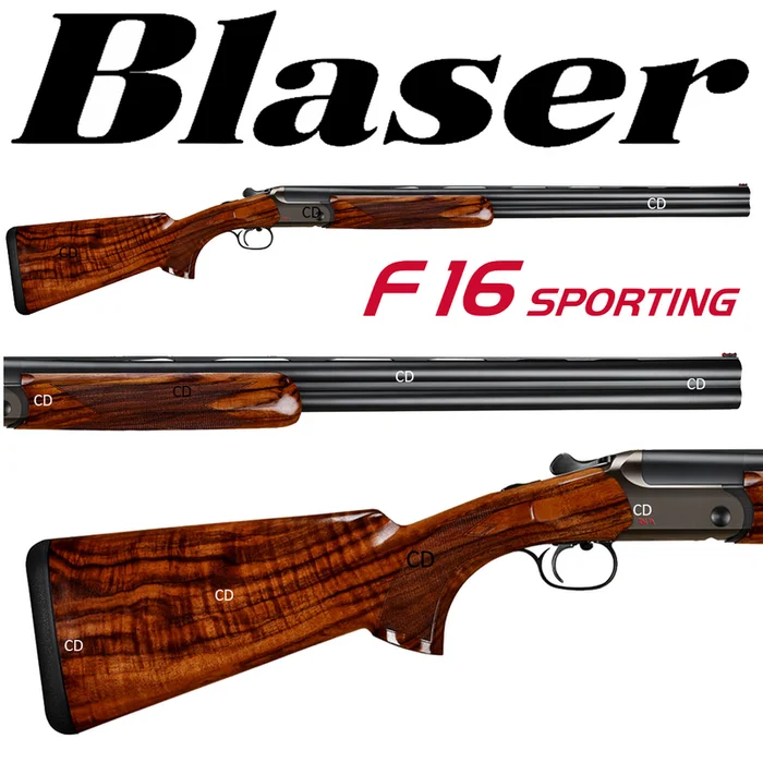 FUSIL BLASER F16 SPORTING GRADE 4 GAUCHER 12 /76 81CM