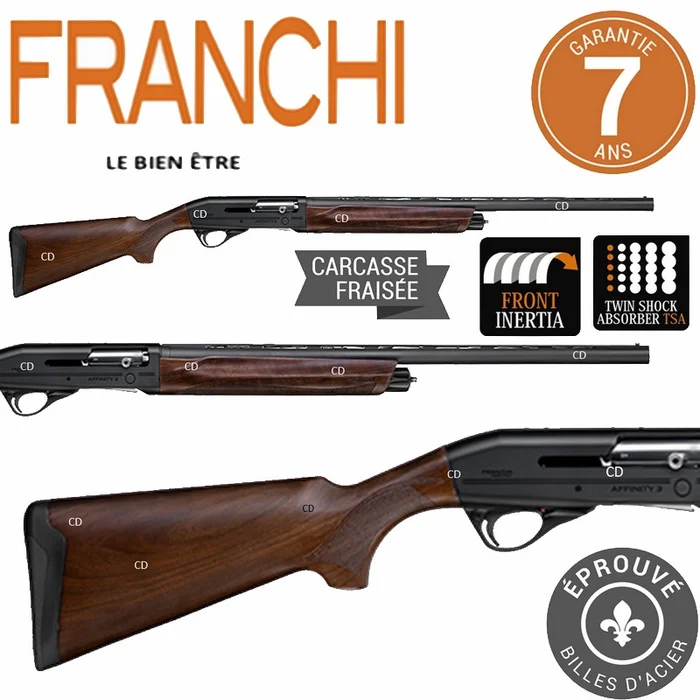 Fusil Franchi Affinity Bois 3 20 /76 71cm