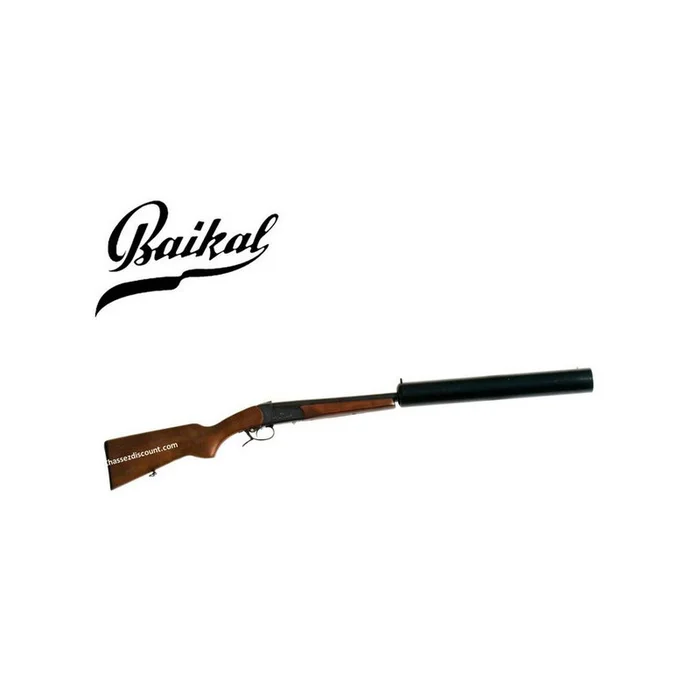FUSIL MONOCOUP BAIKAL IJ18 SILENCIEUX EXTRACTEUR 12 /76