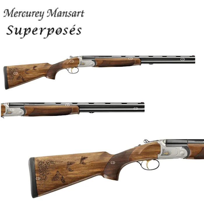 Fusil Superposé Mercurey Mansart Bécassier XL15GB 20 /76 62cm