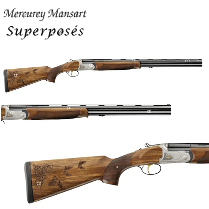 Fusil Superposé Mercurey Mansart XL15G66 20 /76 66cm