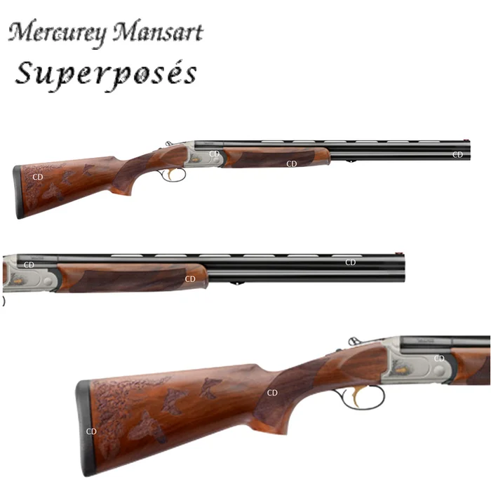 Fusil Superposé Mercurey Mansart XL6G 12 /76 66cm