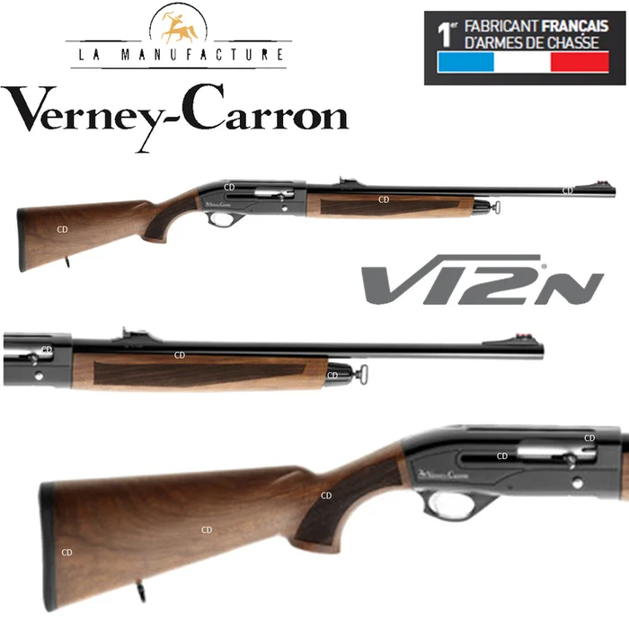 Fusil V12N Gros Gibier Verney Carron 12 /76 61cm
