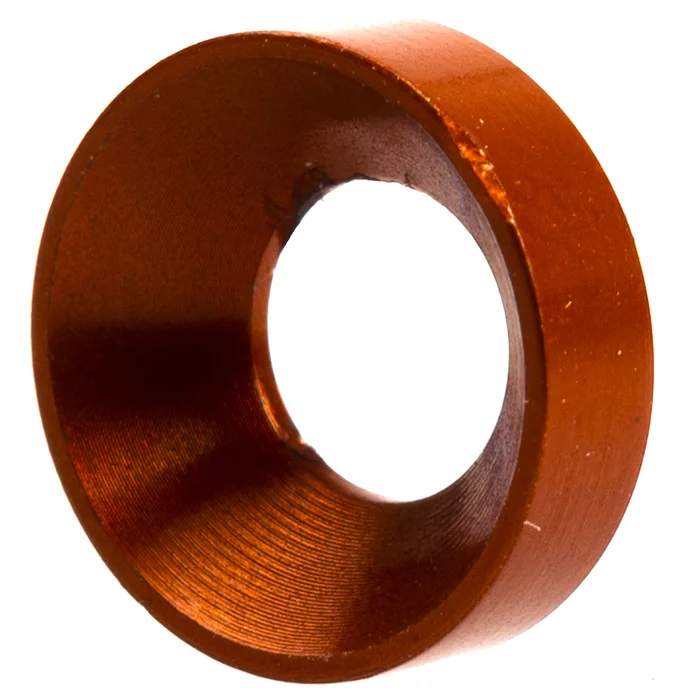 FW-08-AL-ORANGE – Rondelle de finition aluminium orange