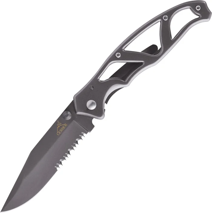 G8445 Gerber Parafrme I Gun Metal Frameloc