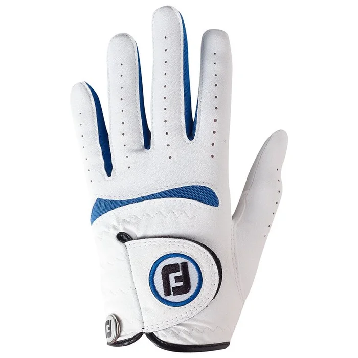 Gants cuirs classiques (Unité) Footjoy Junior White Cobalt
