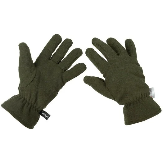 Gants polaires, vert olive, 3M™ Thinsulate™ Insulation