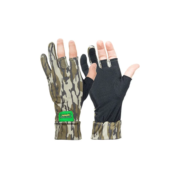 Gants Stretch Anti-Dérapants Primos Mossy Oak Bottomland