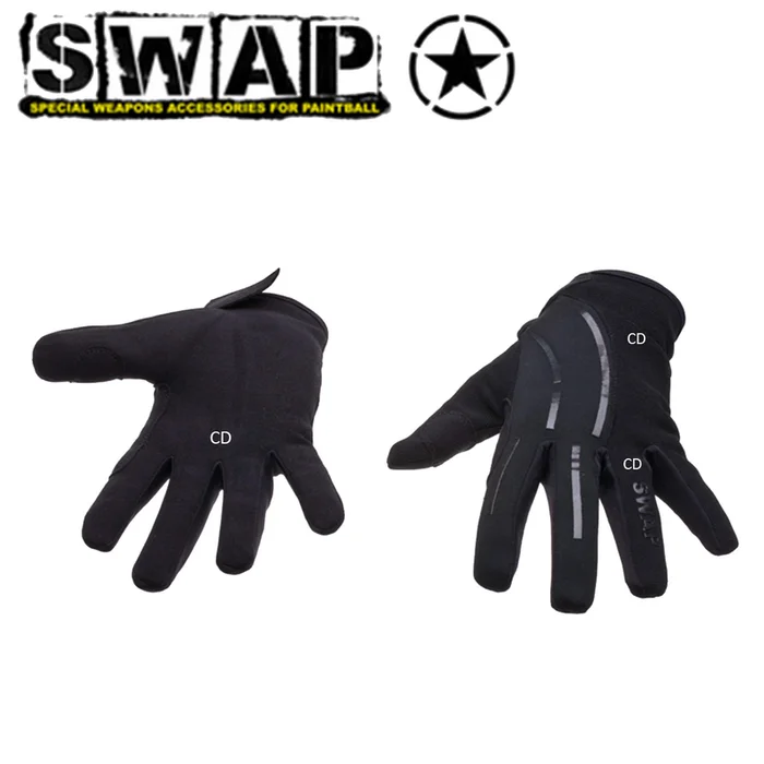 GANTS SWAP NOIRS TAILLE M