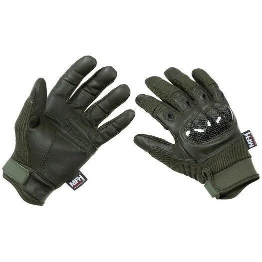 Gants tactiques MFH, « Mission », vert