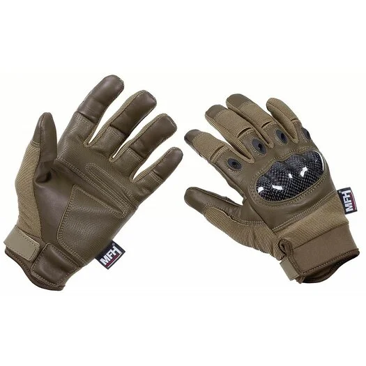 Gants tactiques, « Mission », coyote tan